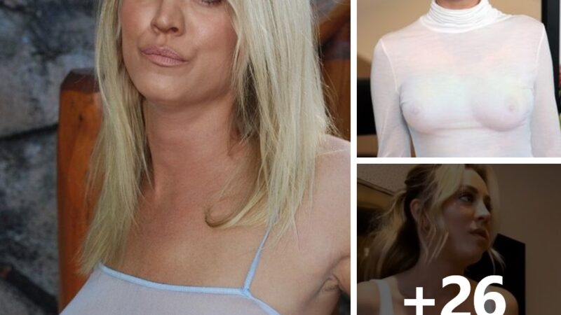 Stunning Transformation Photos Of Kaley Cuoco…