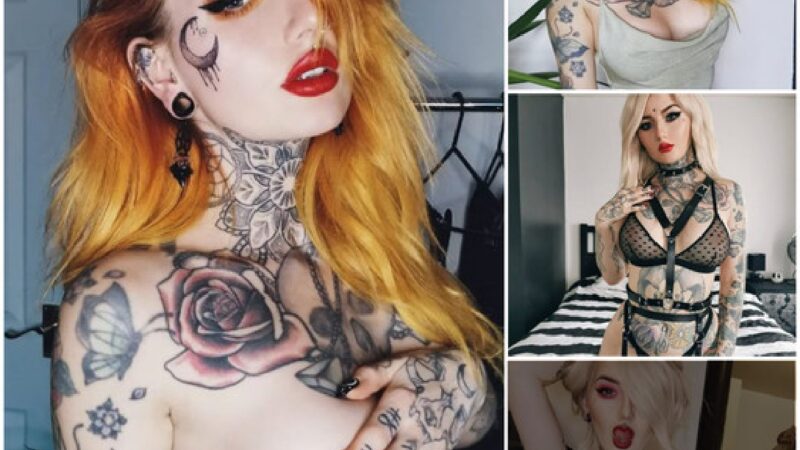 Luna Lou, The Inked Model Who Isn’T Afraid To Accept Her Uniqueness And Inspire Others, is featured in Beauty Unleashed…