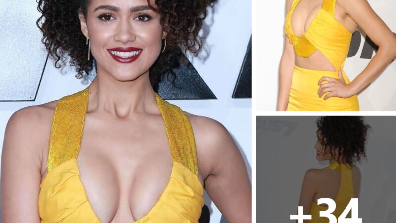 Nathalie Emmanuel hot looks in every Awards function..