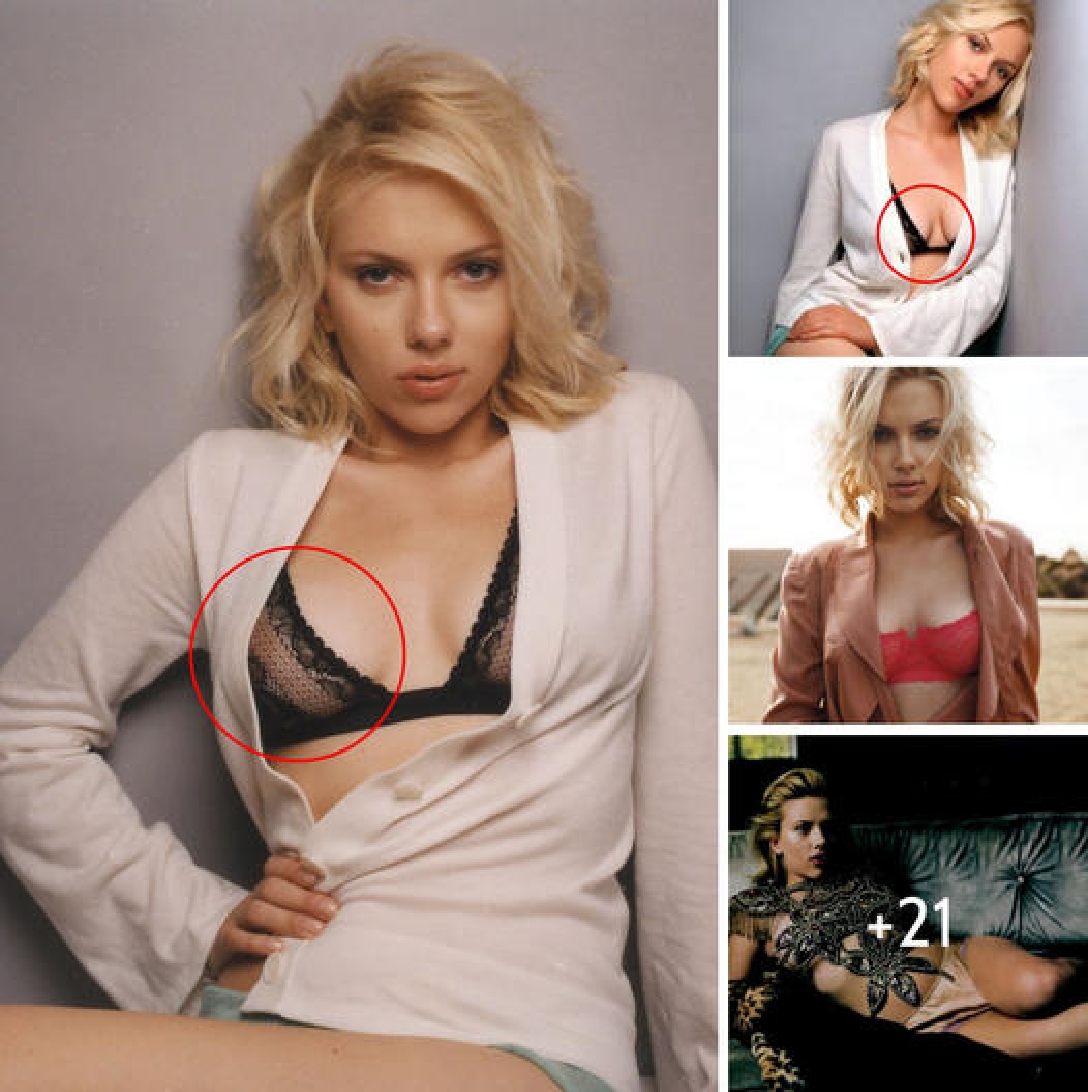 21 Photo Scarlett Johansson is the s*xiest woman in the world – with a hot outfit without no braless….