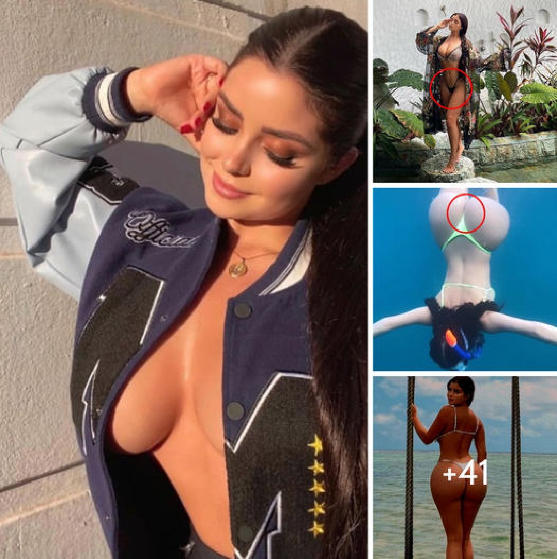 Demi Rose leaves VERY little to the imagination as she goes braless