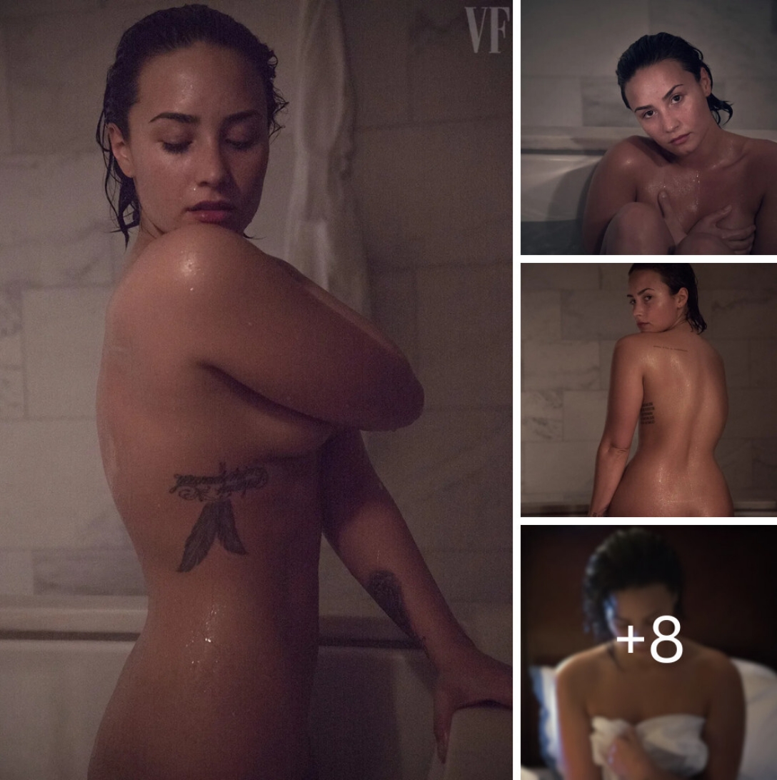 Demi Lovato Wears No Clothes & No Makeup for ‘Vanity Fair’…