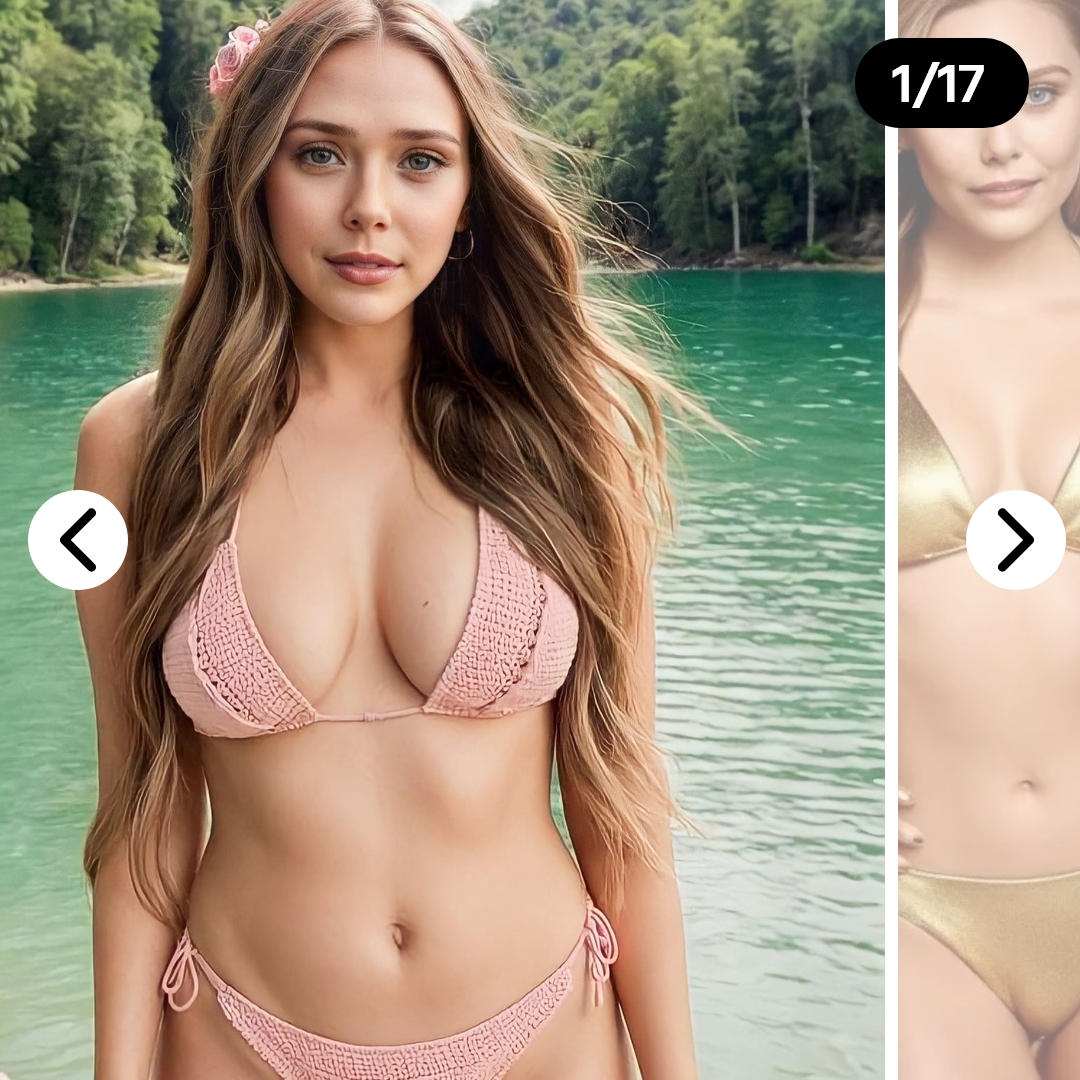 Elizabeth Olsen hotness and sexiest bold bikini lokks