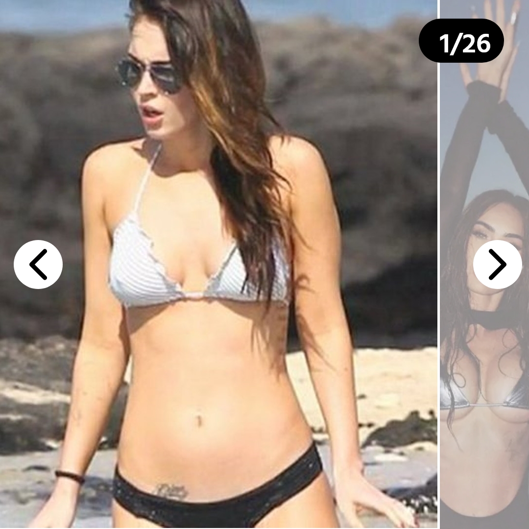Hottie Megan Fox Sizzles In Bikini Mode