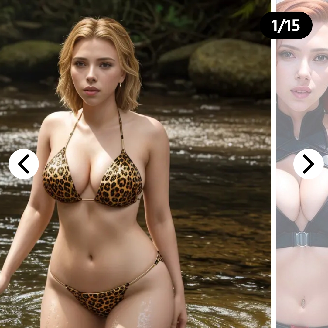 Scarlett Johansson very sexy and bold bikini looks