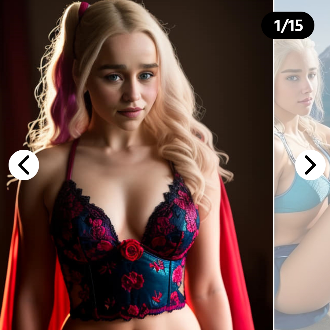 Sexy Emilia Clarke top 10′ bikini looks