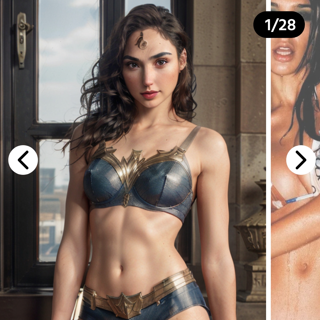 Gal Gadot looking very hot in this avatar