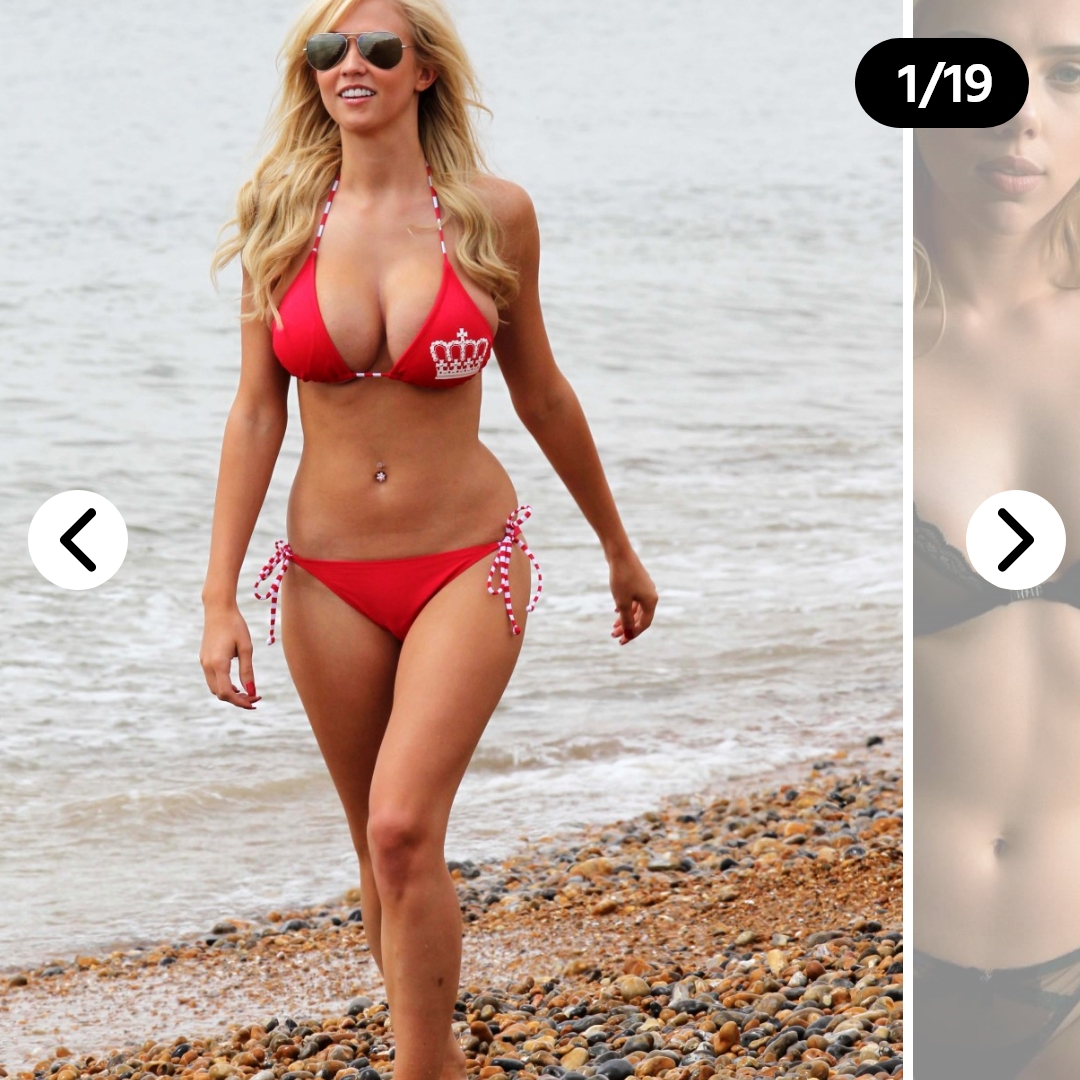Scarlett Johansson Raises Temperature In Hot Tiny Bikini