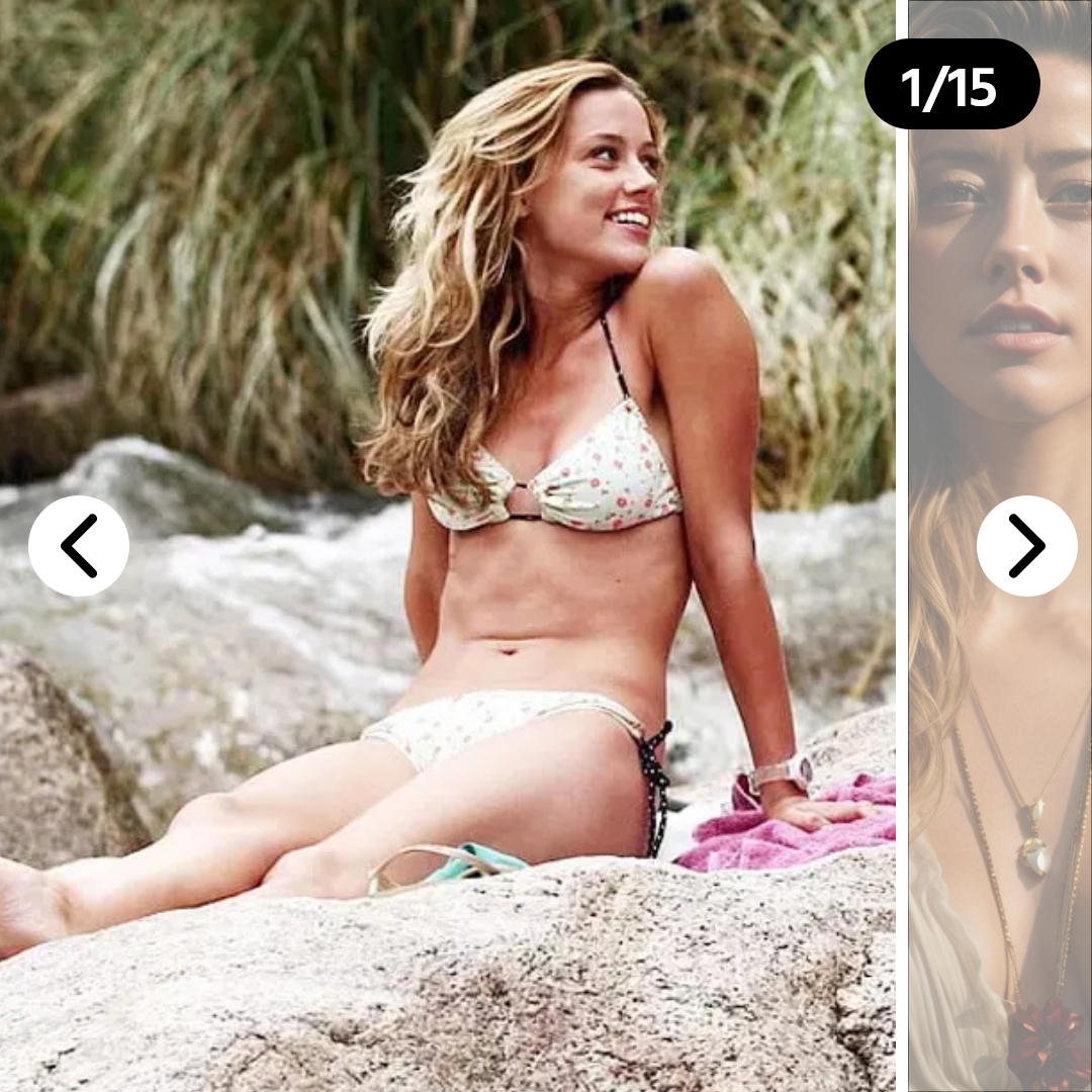 Amber Heard Stuns in Hot Bikini