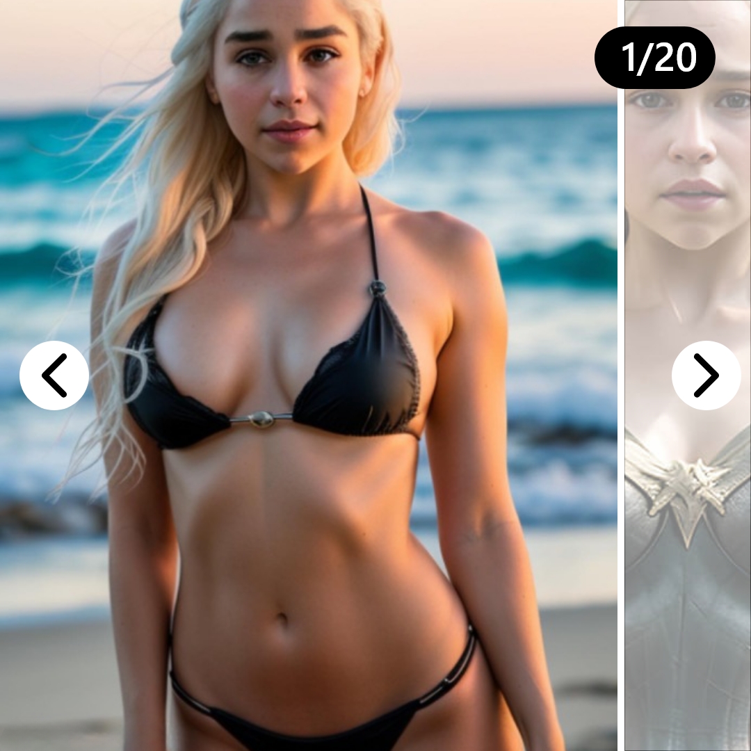Emilia clarke shares her bewitching bikini pictures and it will make your heart skip a beat!