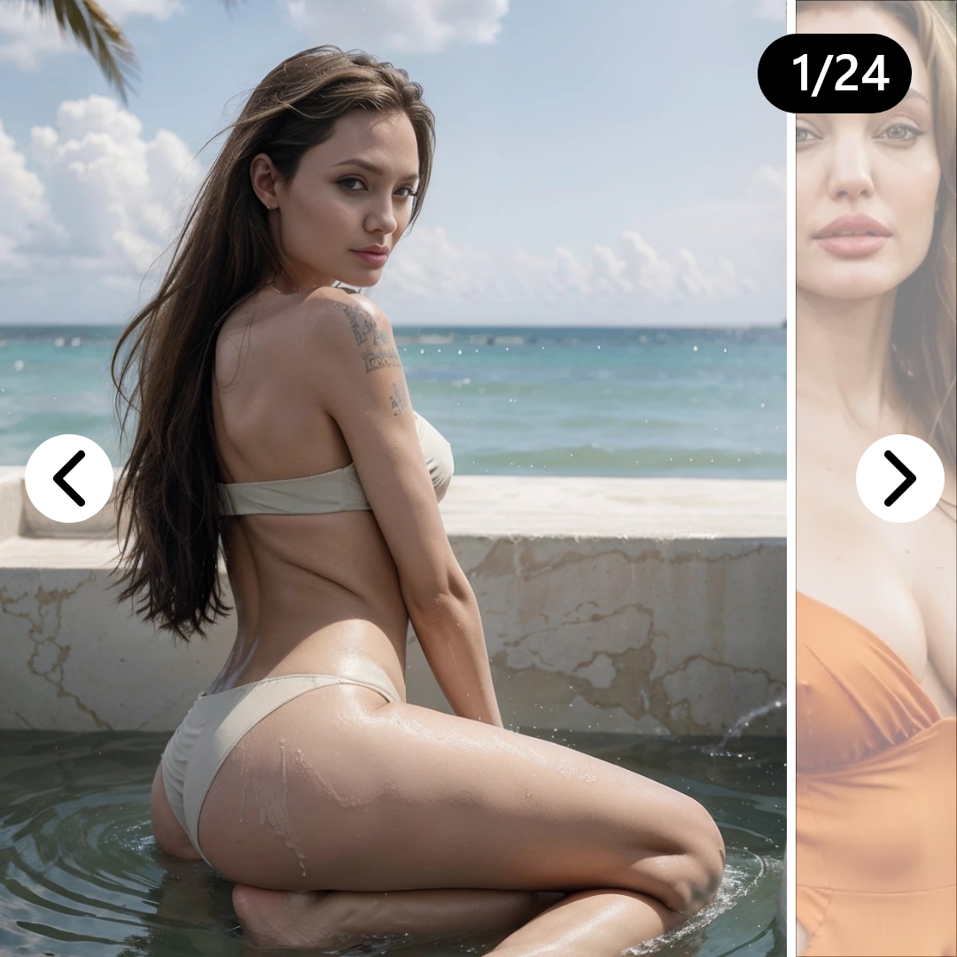 Angelina Jolie bikini looking like a wow!!
